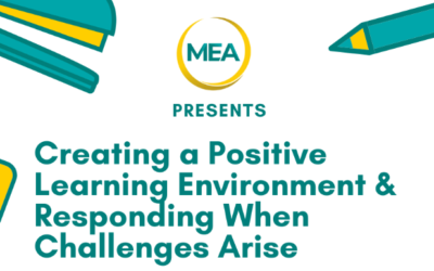Creating a Positive Learning Environment and Responding When Challenges Arise