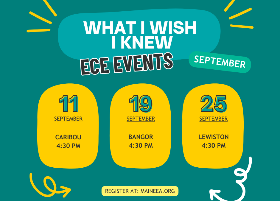 What I Wish I Knew – Early Career Educator Events