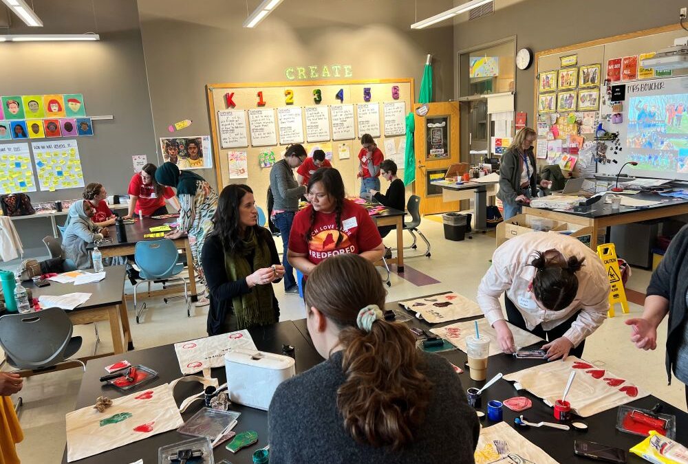 Rocking Professional Development: Lewiston EA Builds Power Through Art, Activism, and Community
